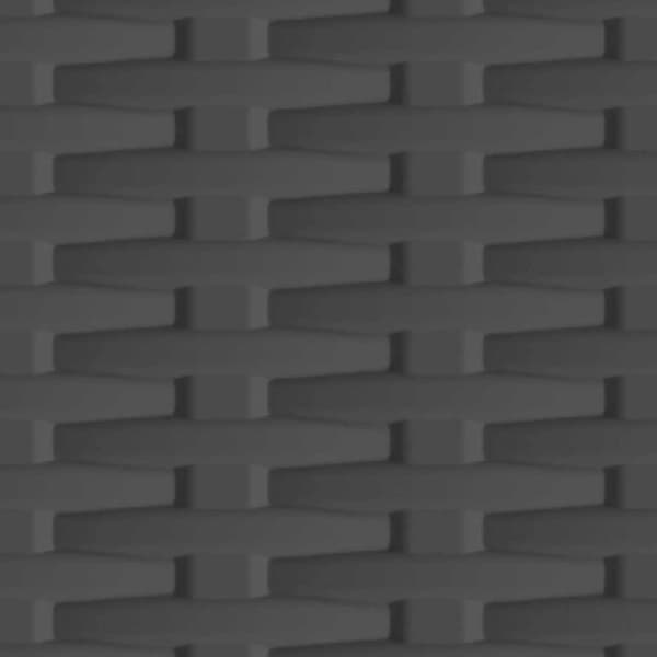 Plastskåp 68x39x92 cm rottingutseende