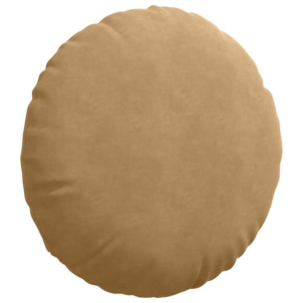 Sittkuddar 2 pcs Brun Ø 80 x 29 cm Sammet