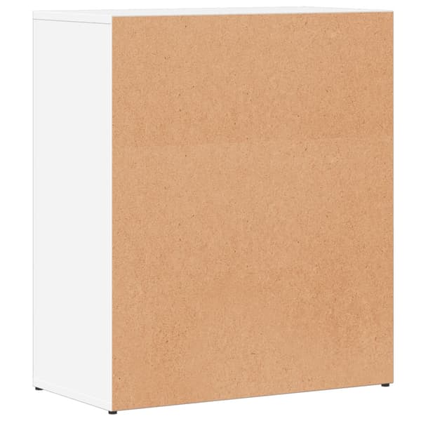 Skänk vit 60x31x70 cm konstruerat trä