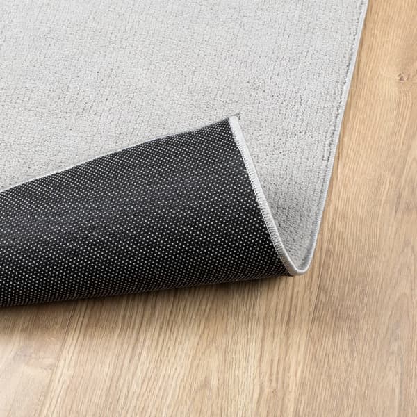 Matta OVIEDO kort lugg grå 80x250 cm
