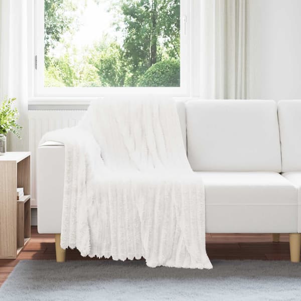 Kastfilt Vit 150 x 130 cm Fleece