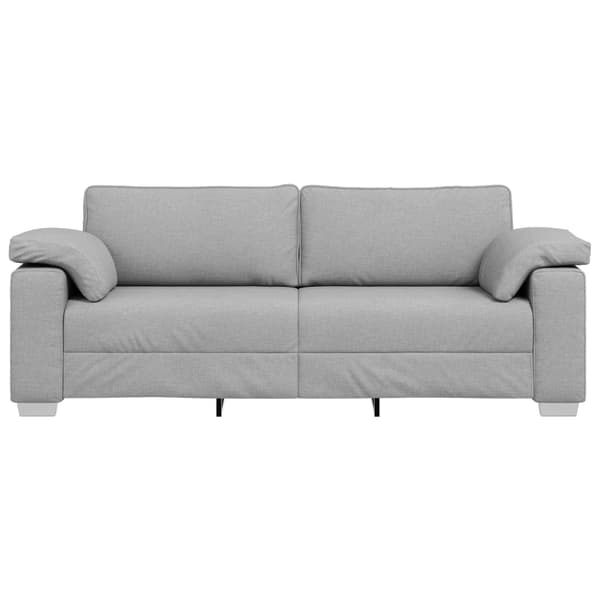 3-Sits soffa Moln Grå 220 cm tyg
