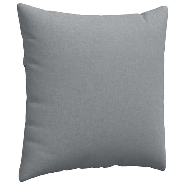 Sofakuddar 2 pcs Ljusgrå 80 x 80 cm tyg