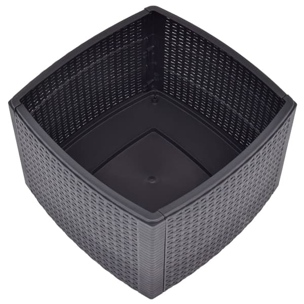 Sidobord mocka 54x54x36,5 cm plast