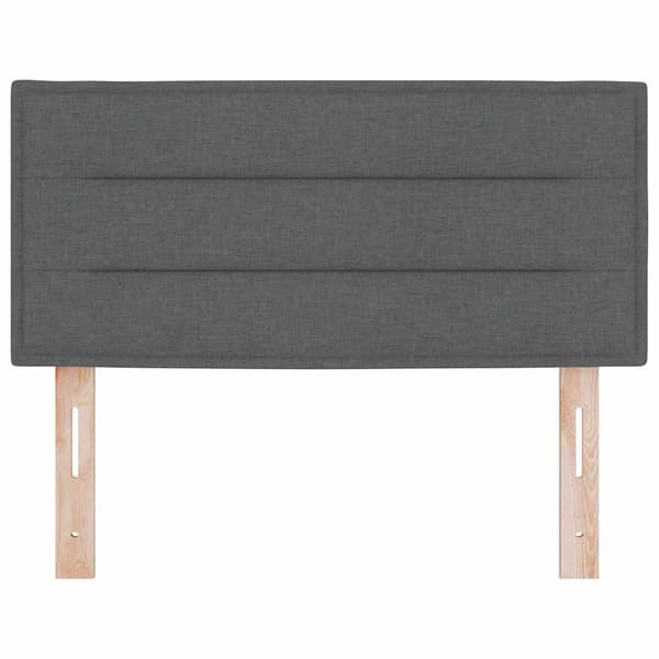 Huvudgavel Mörkgrå 80 cm tyg