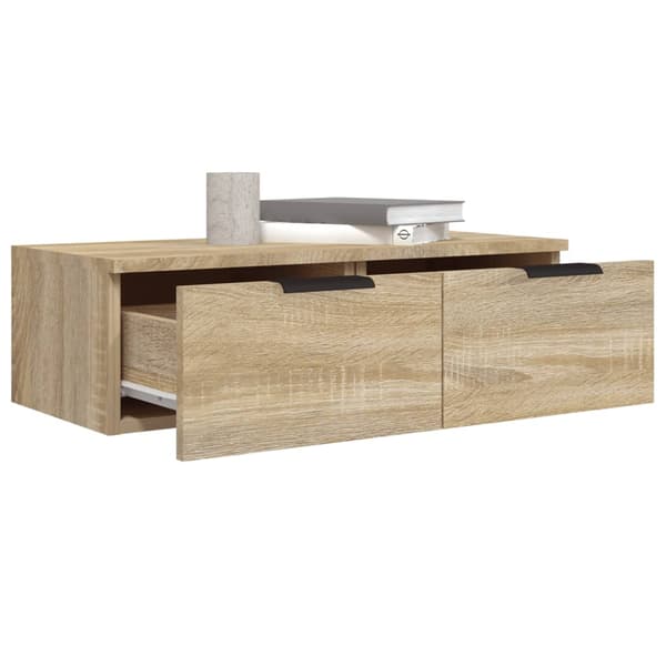 Väggskåp sonoma-ek 68x30x20 cm konstruerat trä