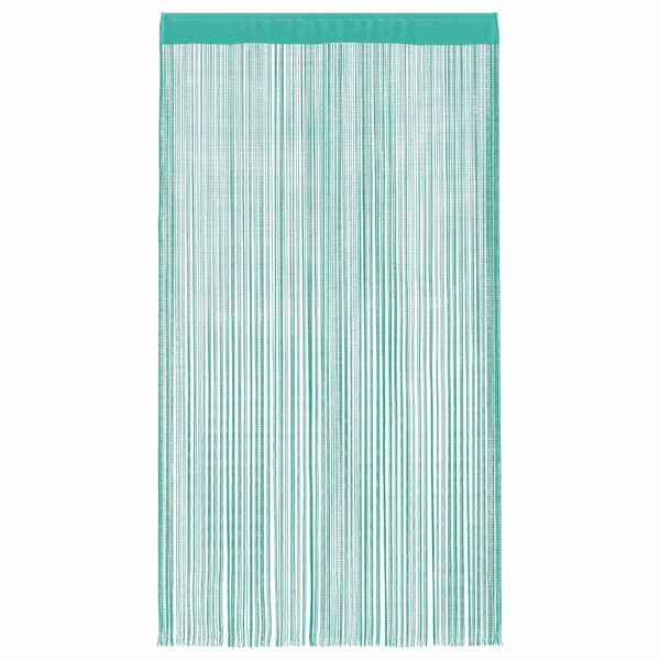 Stränggardiner 2 st turkos 100x250 cm