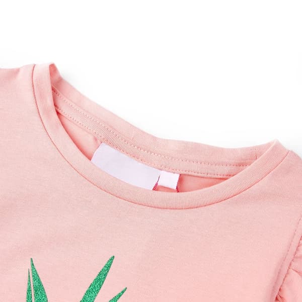 T-shirt för barn rosa 116