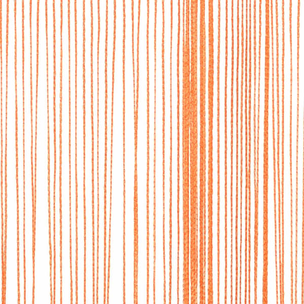 Stränggardiner 2 st orange 140x250 cm