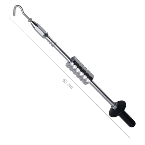 Glidhammare med krok 63 cm kolstål