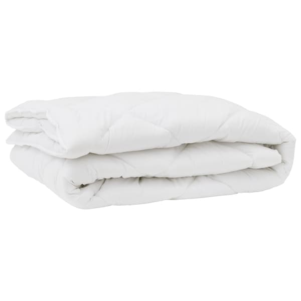 Duntäcke med kudde 3 pcs Vit Mikrofiber
