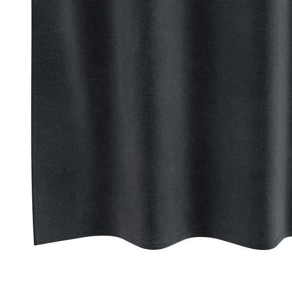 Mörkläggningsgardiner 2 st Mörkgrå 140 x 260 cm Sammet