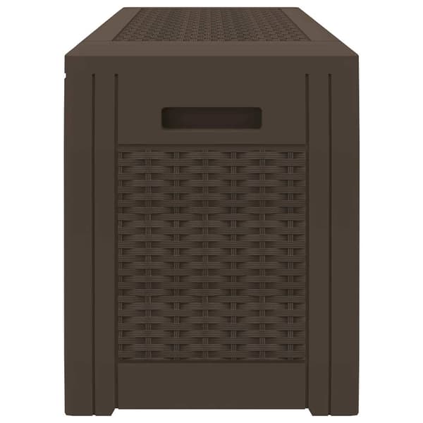 Dynbox brun 119x48x60 cm polypropen