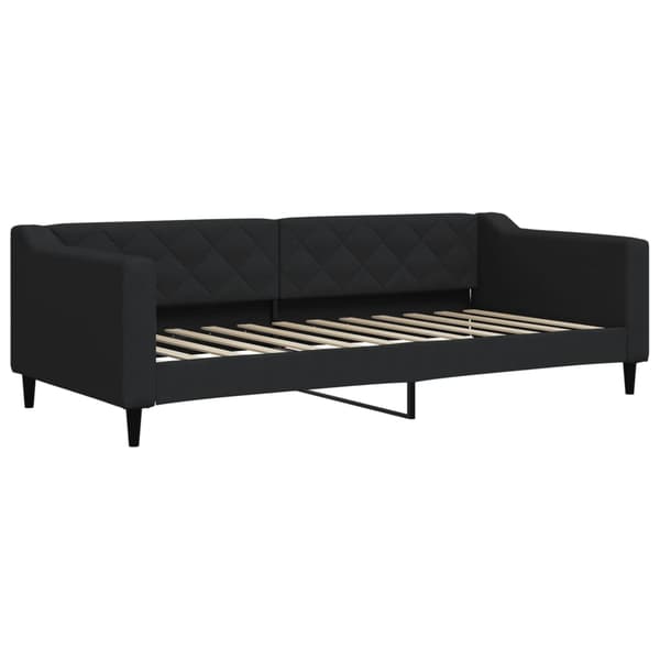 Dagbädd svart 90x200 cm tyg