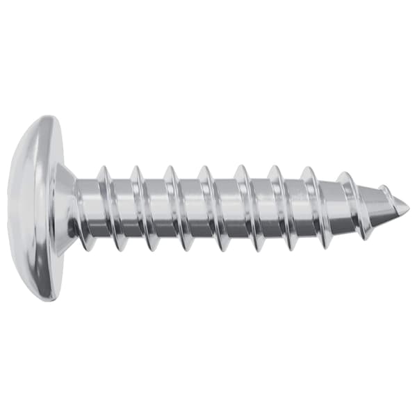 Skruv 12 pcs Silver M4 x 16 mm Stål