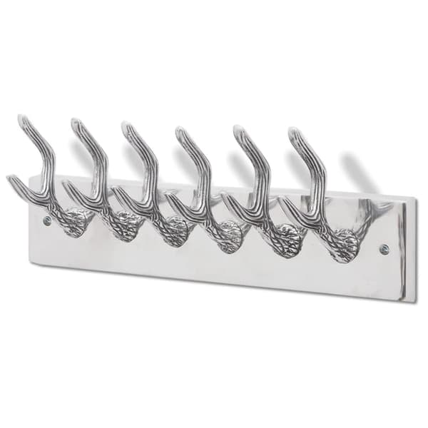 Kroklist 4 st silver aluminium