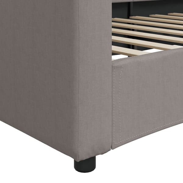 Dagbädd taupe 80x200 cm tyg