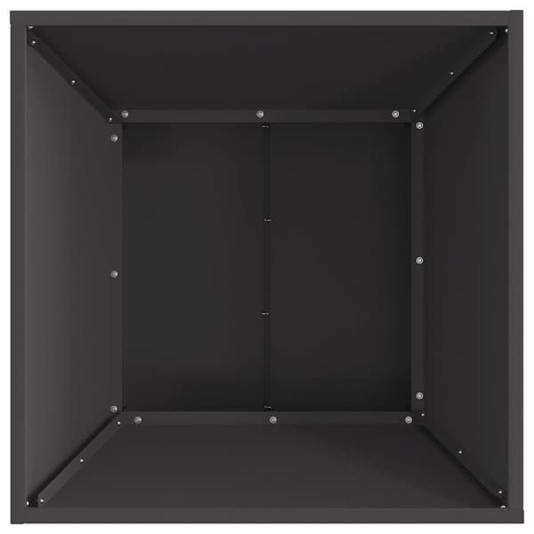 Eldstad Svart 60 x 60 x 35 cm Stål