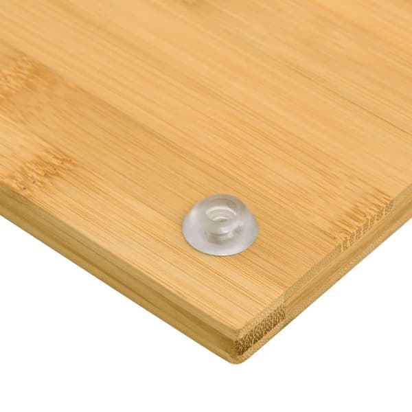Spisskydd 2 st 50x28x1,5 cm bambu