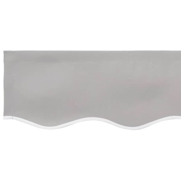 Markisväv Ljusgrå 3 x 2,5 m Polyester