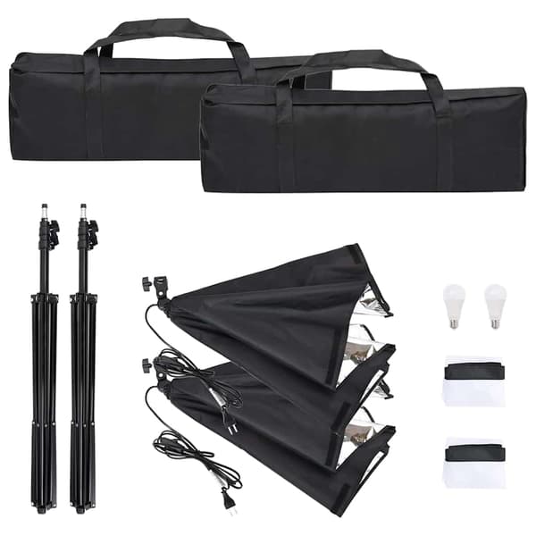 Professionell studiobelysning 2 st 40x60 cm
