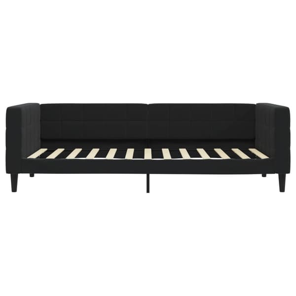 Dagbädd svart 100x200 cm sammet