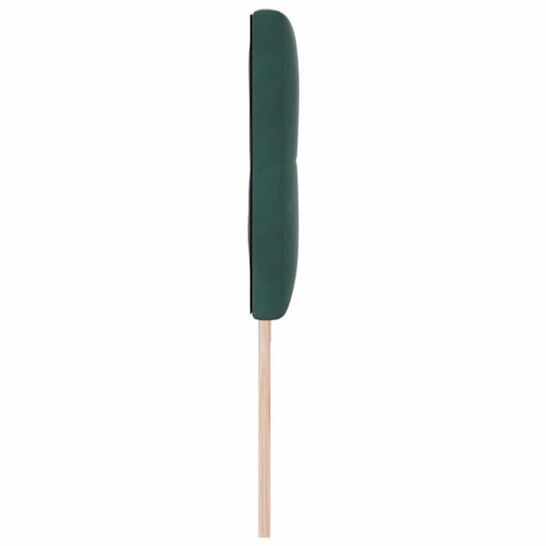 Huvudgavel Mörkgrön 200 cm Sammet