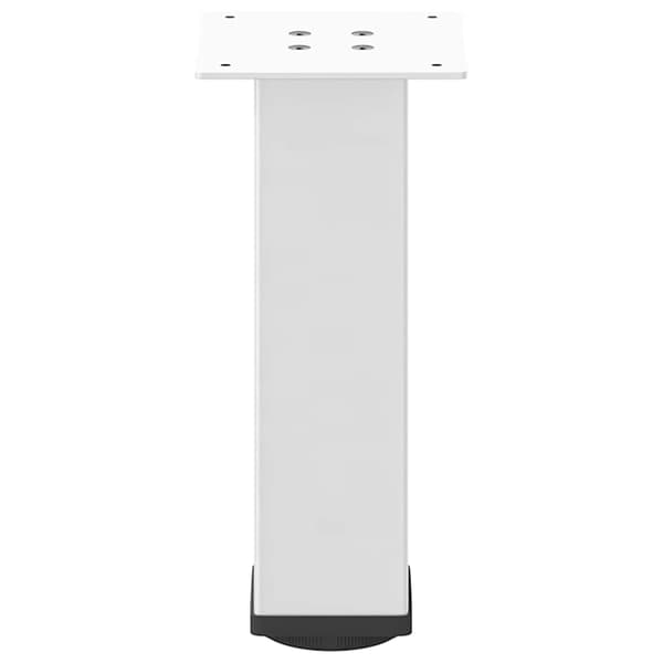 Soffbordsben 4 st vita 30-32 cm stål