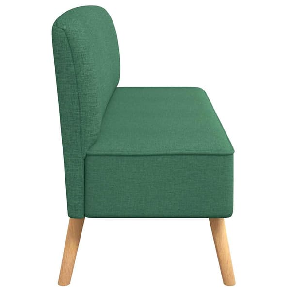 Soffa 117x55,5x77 cm tyg grön