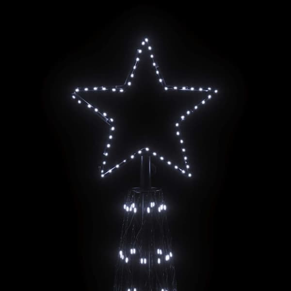 Julgranskon kallvit 3000 LEDs 230x800 cm