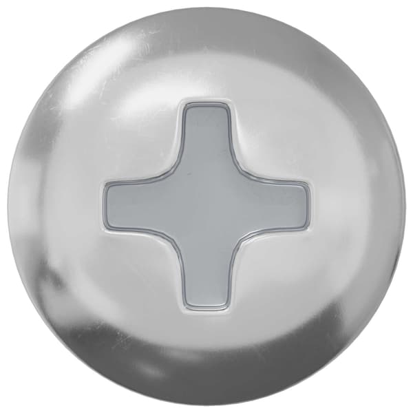 Träskruvar 12 pcs Silver M4 x 25 mm Stål