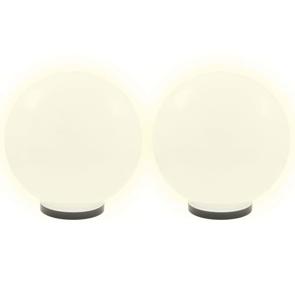 Globlampor 4 st LED sfäriska 40 cm PMMA