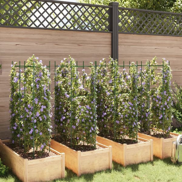 Tomatburar 8 st 116 cm stål och PP