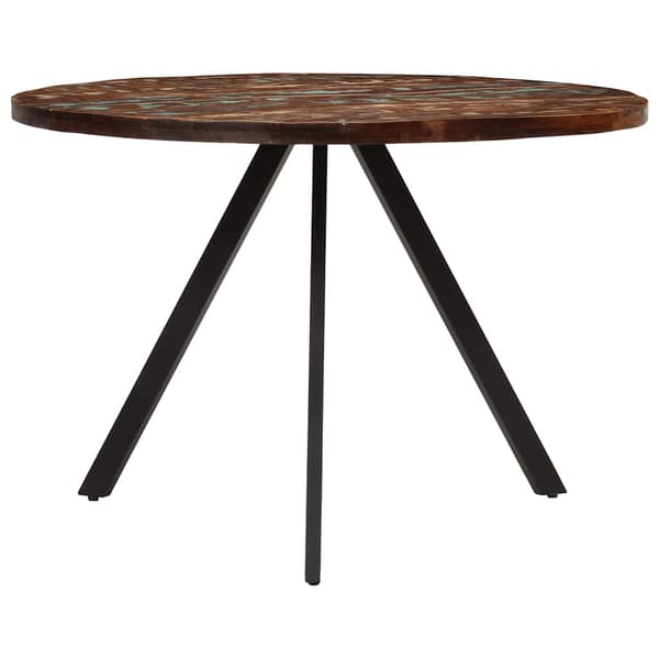 Matbord 110x75 cm massivt återvunnet trä