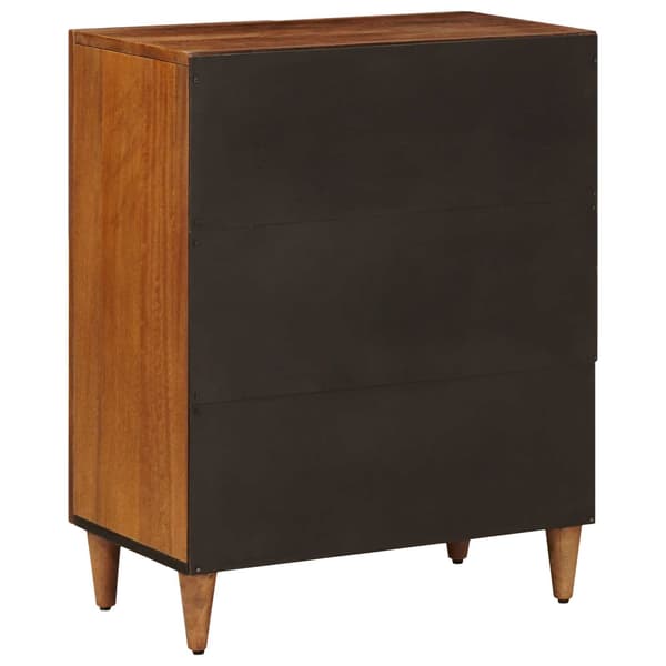 Sideboard Valnöt 60 x 33 x 75 cm Massivt mangoträ