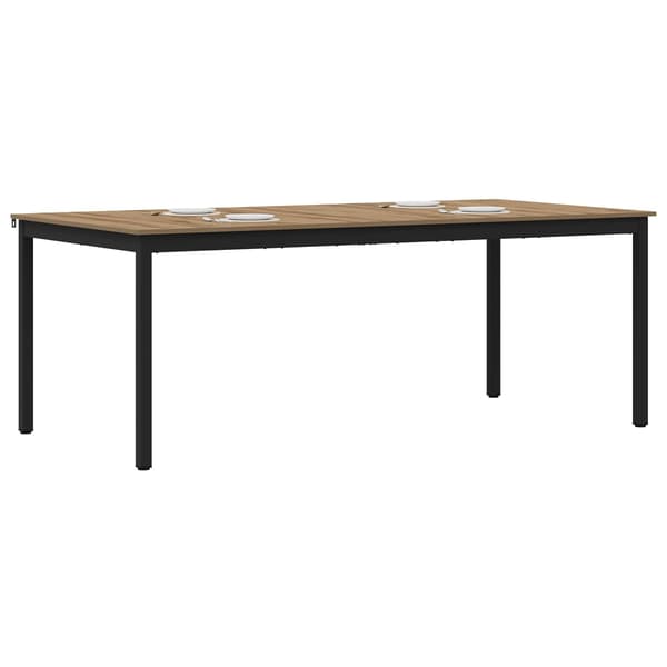 Matbord 180 x 90 x 75 cm Konstruerat trä Rektangulär