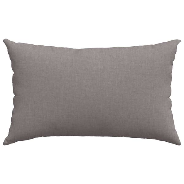 Sofakuddar 2 pcs Taupe 50 x 30 cm tyg