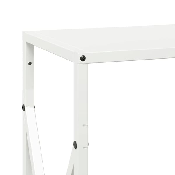 Vedställ vit 34x25x70 cm kallvalsat stål