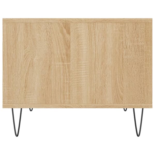 Soffbord sonoma-ek 60x50x40 cm konstruerat trä