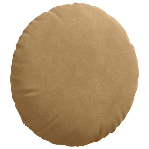 Sittkuddar 2 pcs Brun Ø 40 x 13 cm Sammet