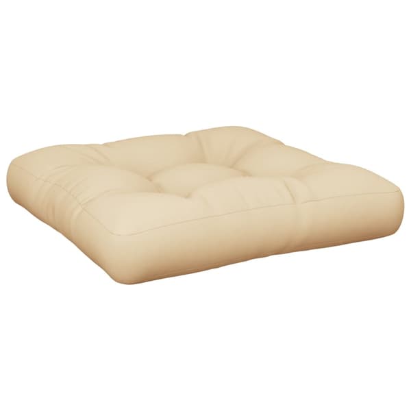 Palldyna beige 50x50x12 cm tyg