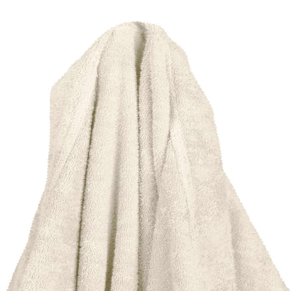 Filt-hoodie KINN Kräm L Bomull