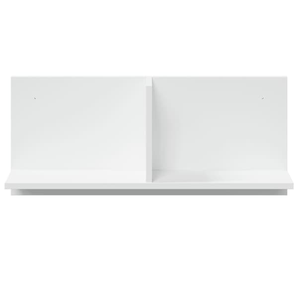 Väggskåp 70x16,5x30 cm vit konstruerat trä