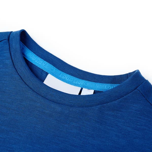 T-shirt för barn mörkgrå 104