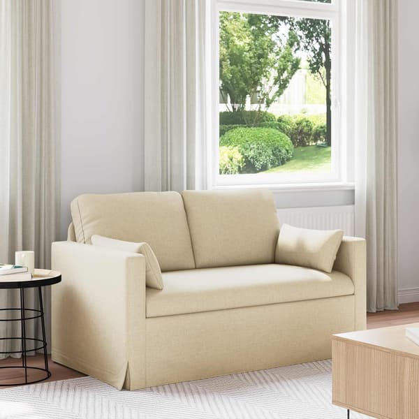 Soffa Kräm 139 x 78 x 80 cm tyg