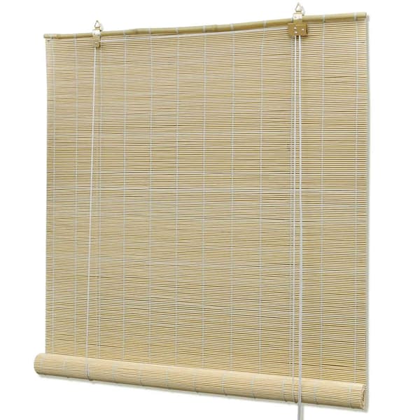 Rullgardin bambu 140x220 cm naturlig