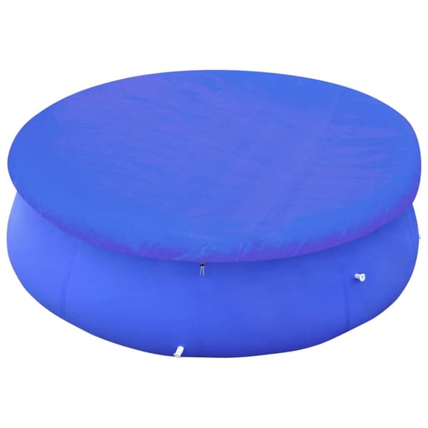 Poolöverdrag 2 st PE runt 540 cm 90 g/m²