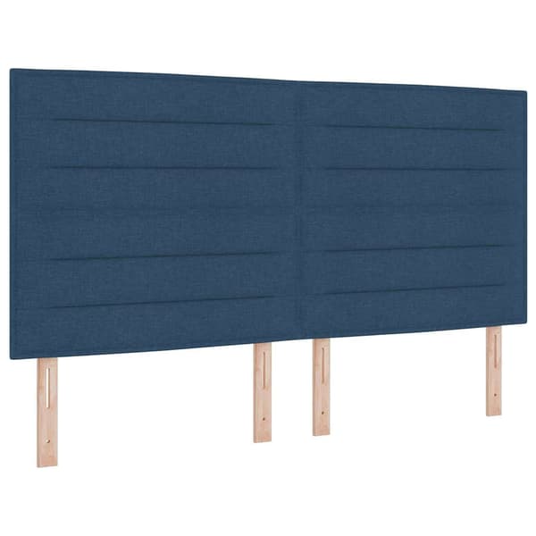 Huvudgavel Blå 180 cm tyg