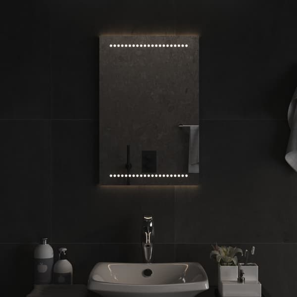 Badrumsspegel LED 40x60 cm