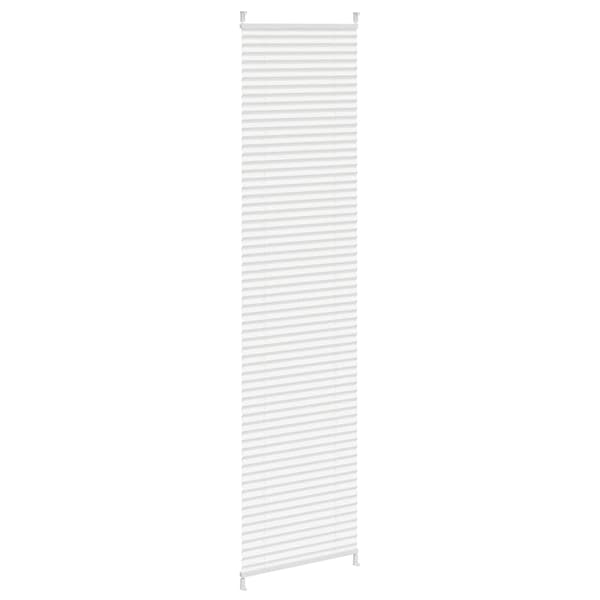 Plisségardin 40x200 cm vit